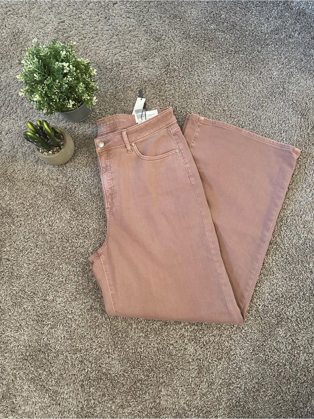 NWT Chico's Rose So Slimming High Rise Wide Leg Jeans